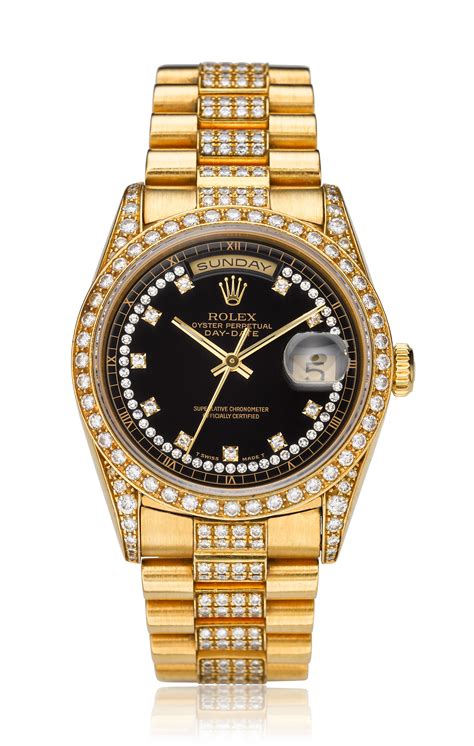 rolex day date gold nugget price|18k gold rolex watch bands.